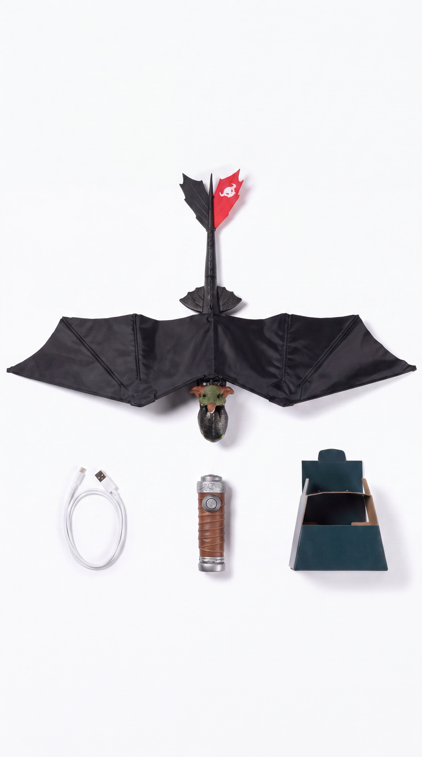 FurySoar - flat lay components