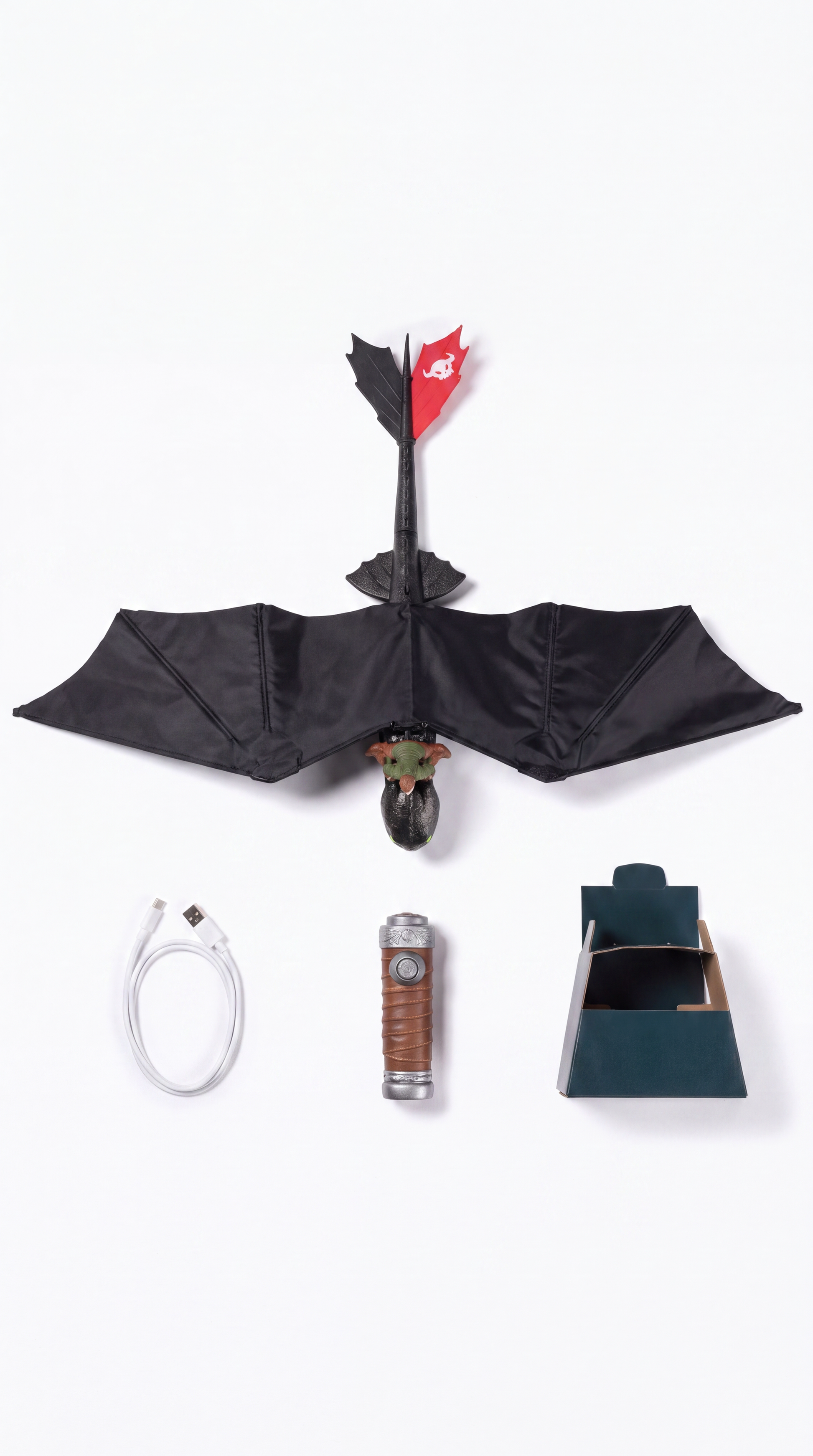 FurySoar - flat lay components